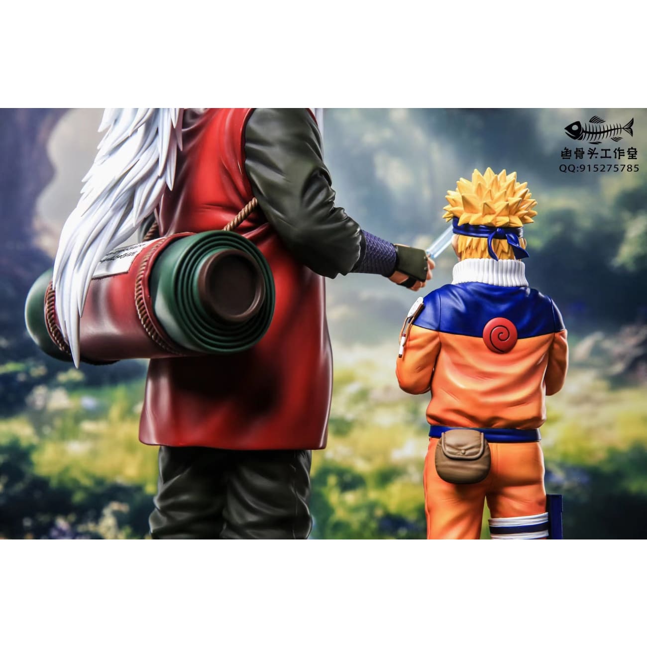 Yu Gu Tou Studio - Jiraiya & Naruto Uzumaki