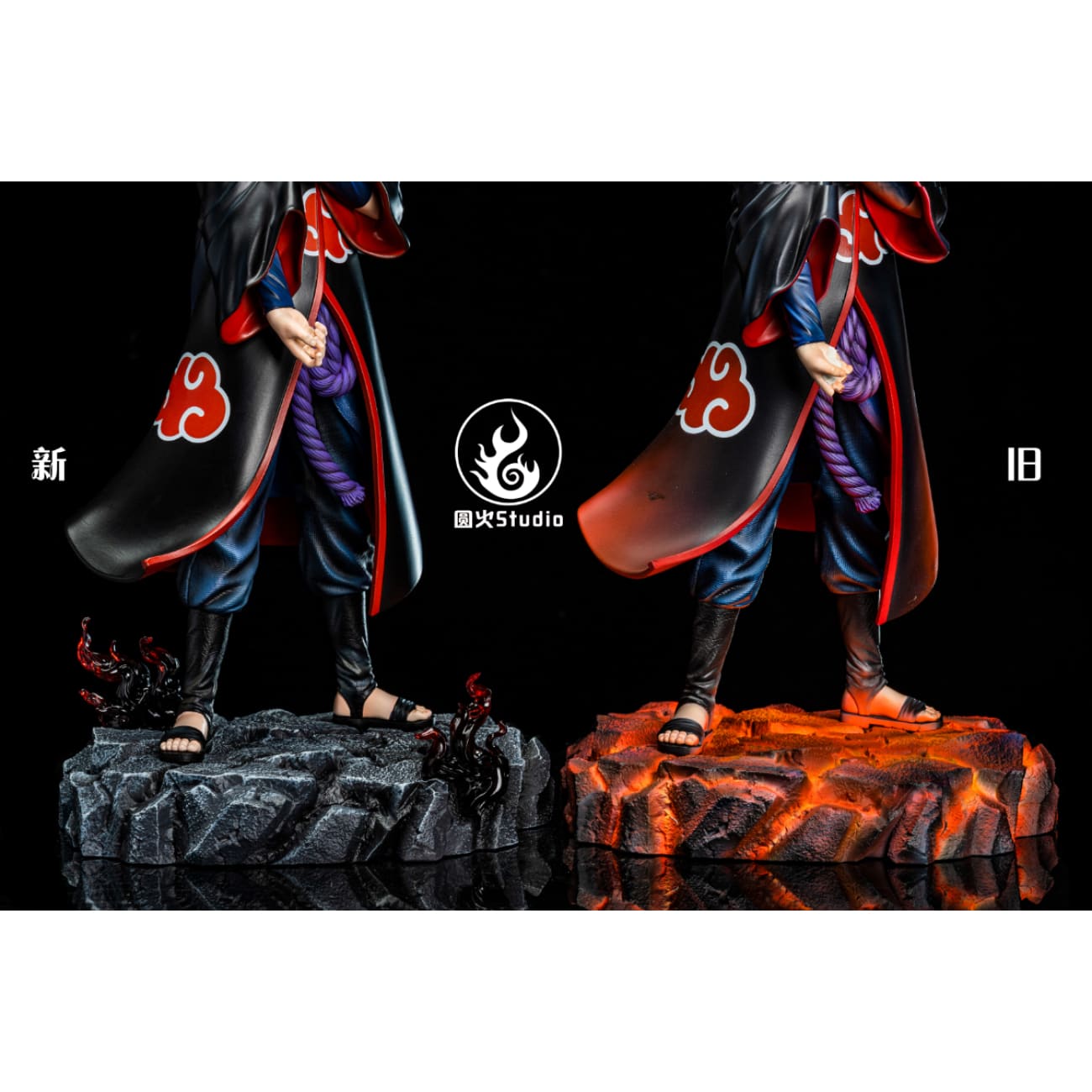 Yuan Huo Studio - Black Robe Cool Man Uchiha Sasuke