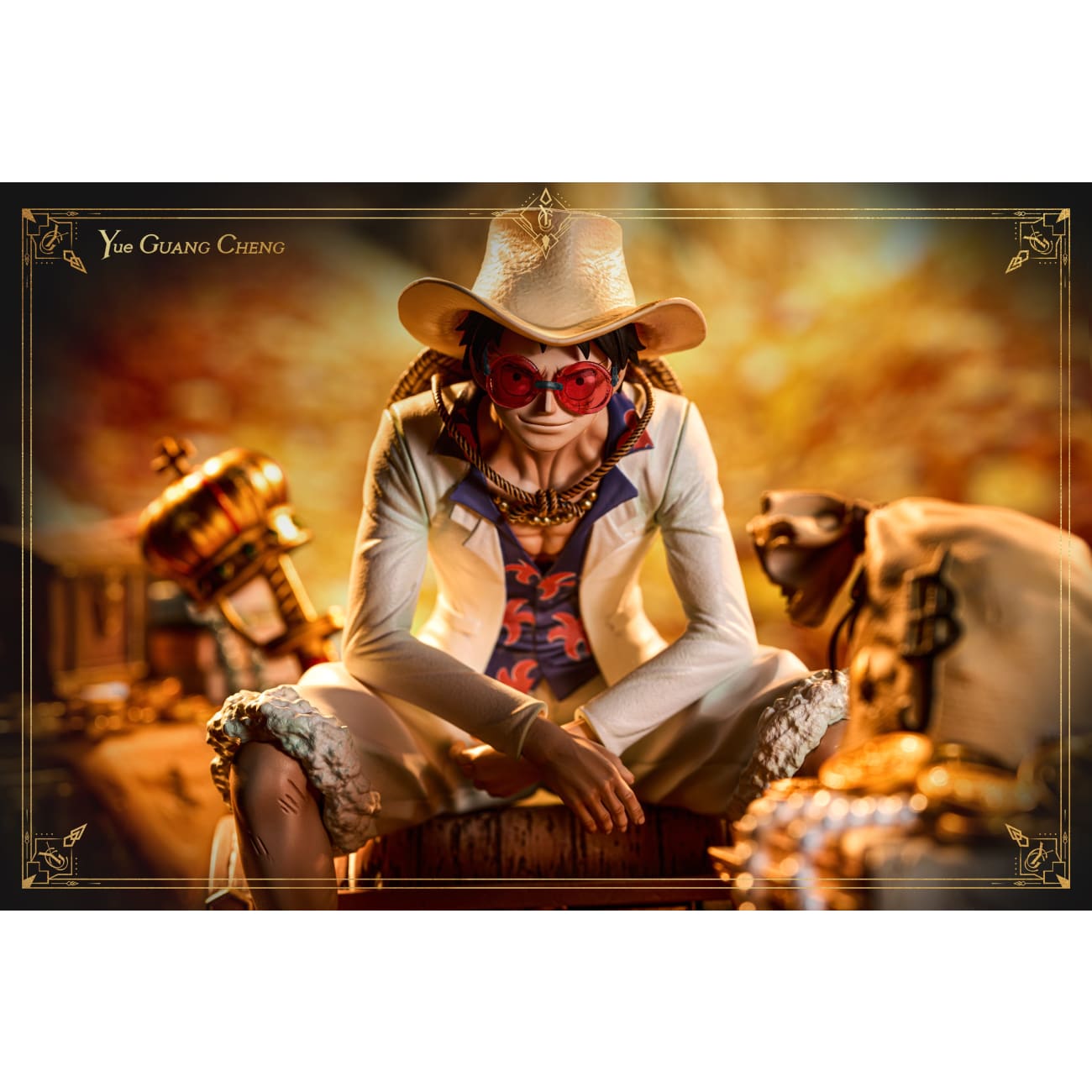 Yue Guang Cheng Studio - Monkey D. Luffy Film: Gold Ver.