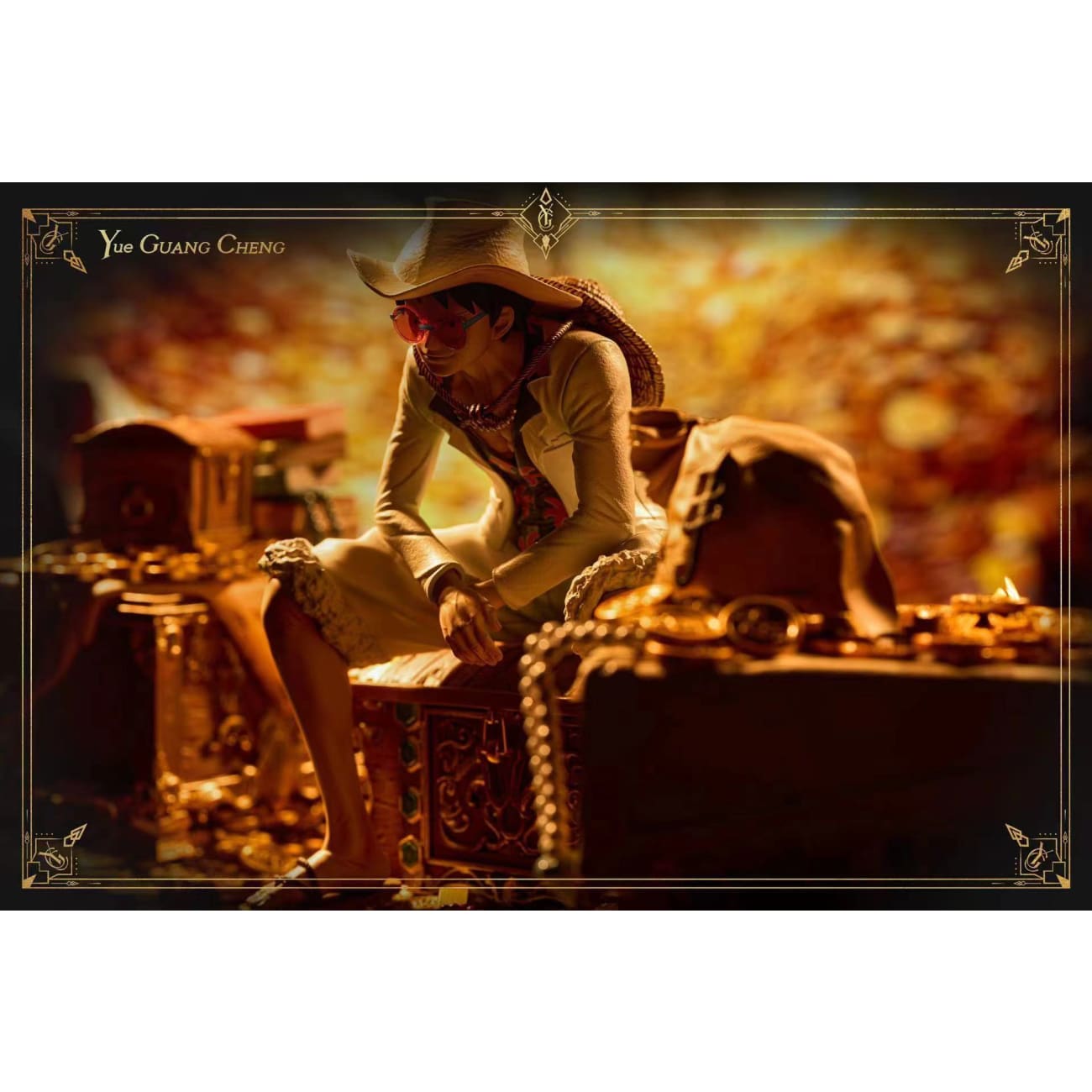 Yue Guang Cheng Studio - Monkey D. Luffy Film: Gold Ver.
