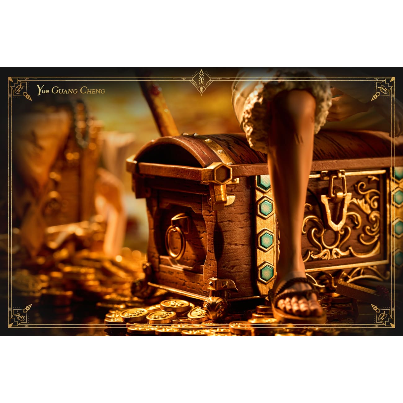 Yue Guang Cheng Studio - Monkey D. Luffy Film: Gold Ver.