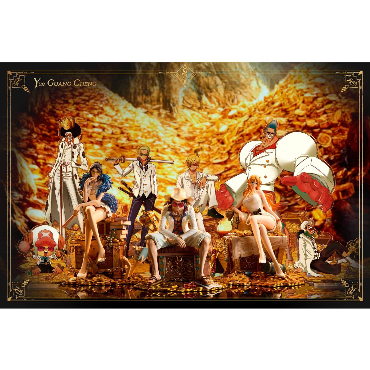 Yue Guang Cheng Studio - Monkey D. Luffy Film: Gold Ver.