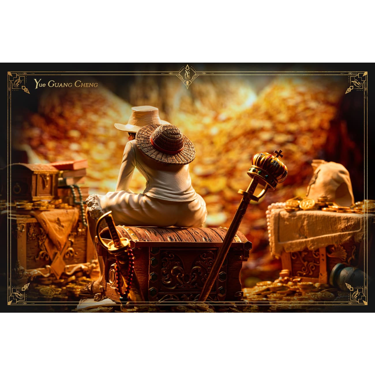 Yue Guang Cheng Studio - Monkey D. Luffy Film: Gold Ver.