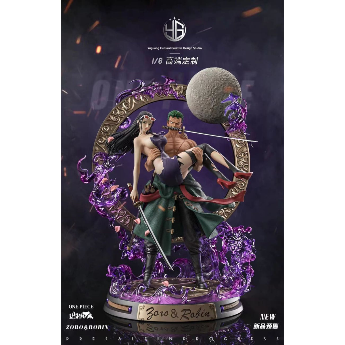Yuguang Cultural Creative Design Studio - Roronoa Zoro & Nico Robin [2 Variants]