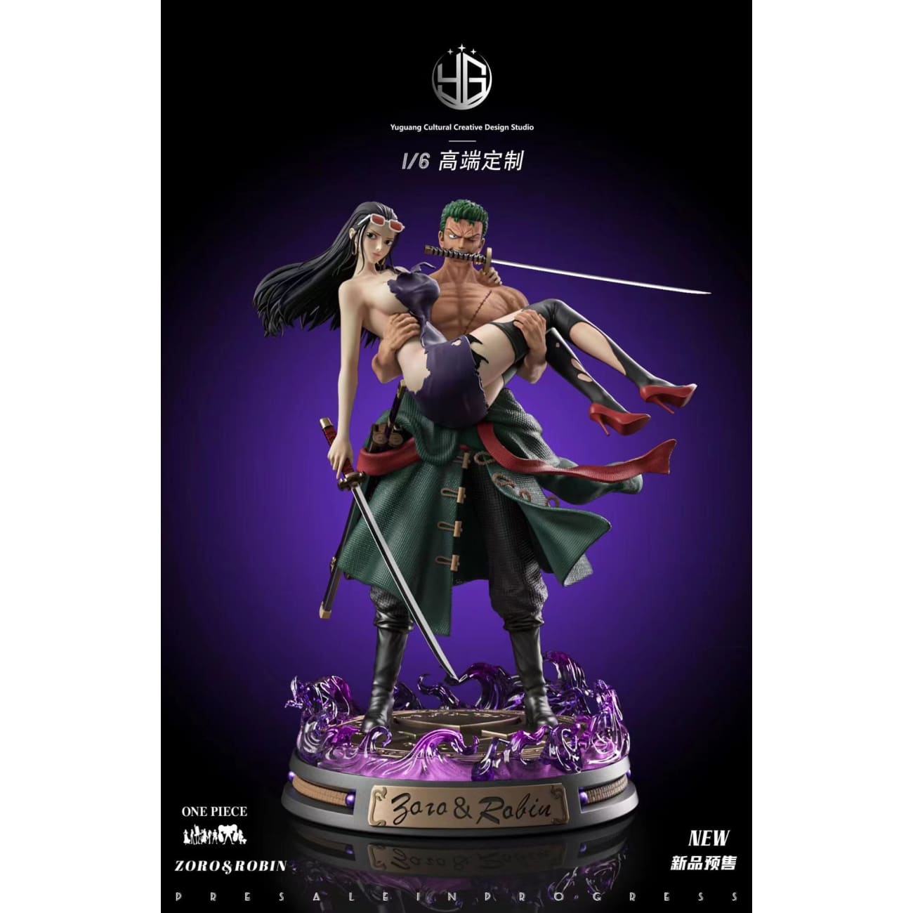 Yuguang Cultural Creative Design Studio - Roronoa Zoro & Nico Robin [2 Variants]