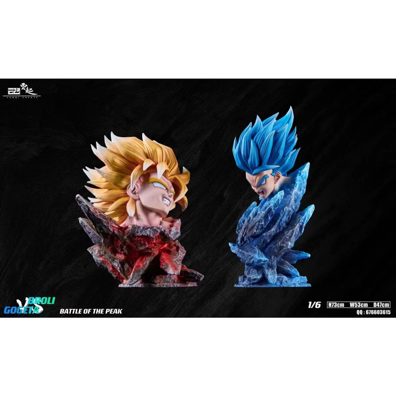 Yun Qi Create Studio - Gogeta vs Broly
