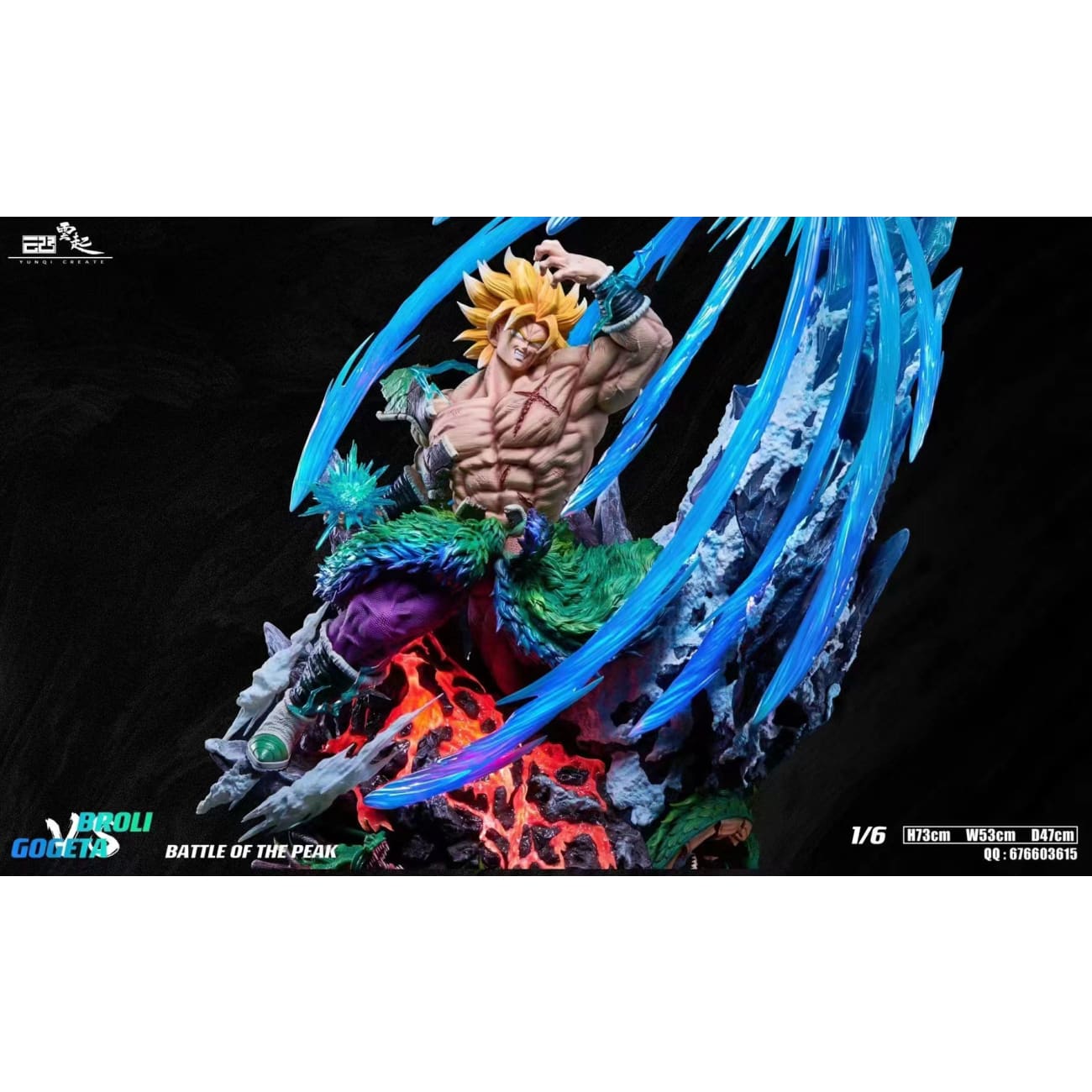 Yun Qi Create Studio - Gogeta vs Broly