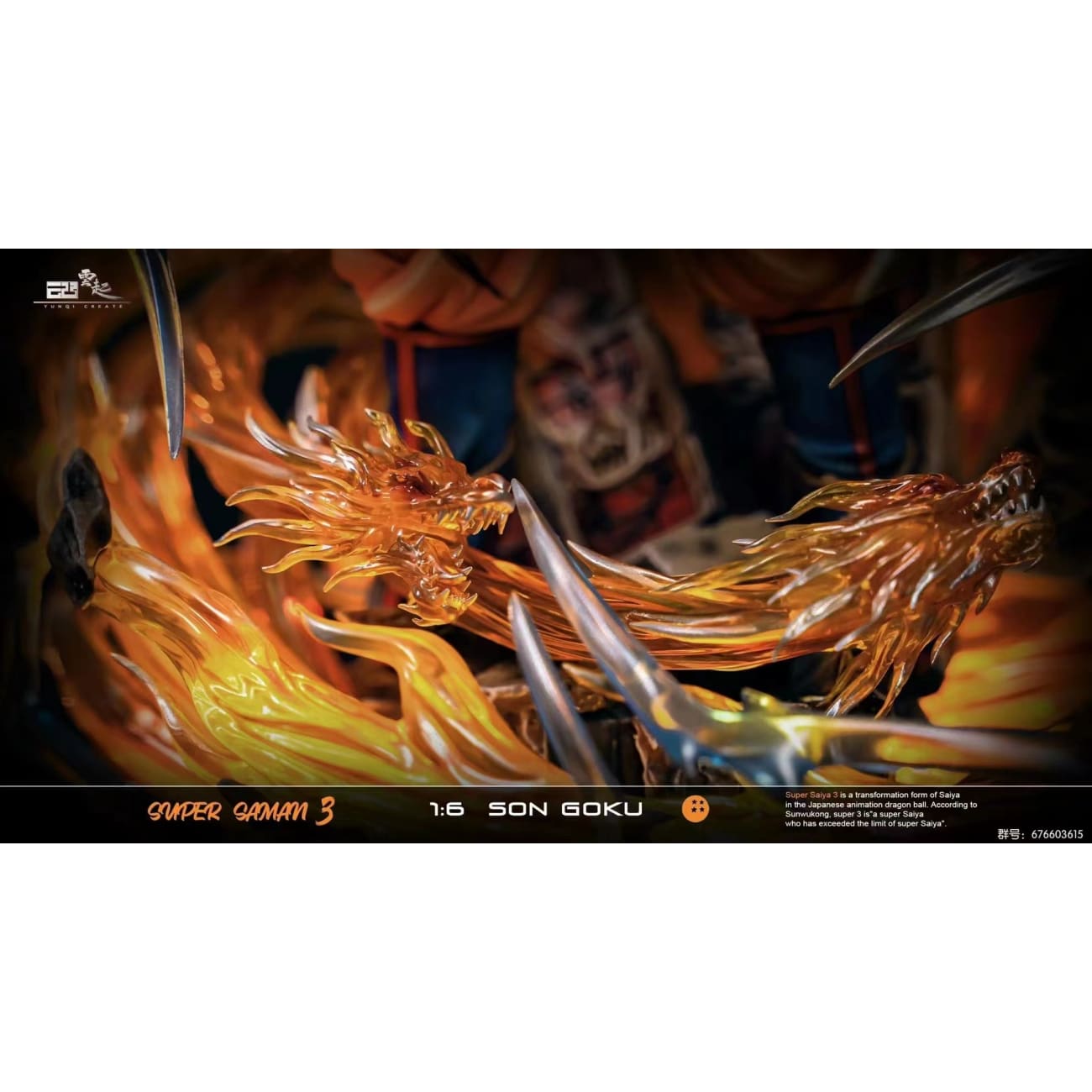 Yun Qi Create Studio - Son Goku Super Saiyan 3