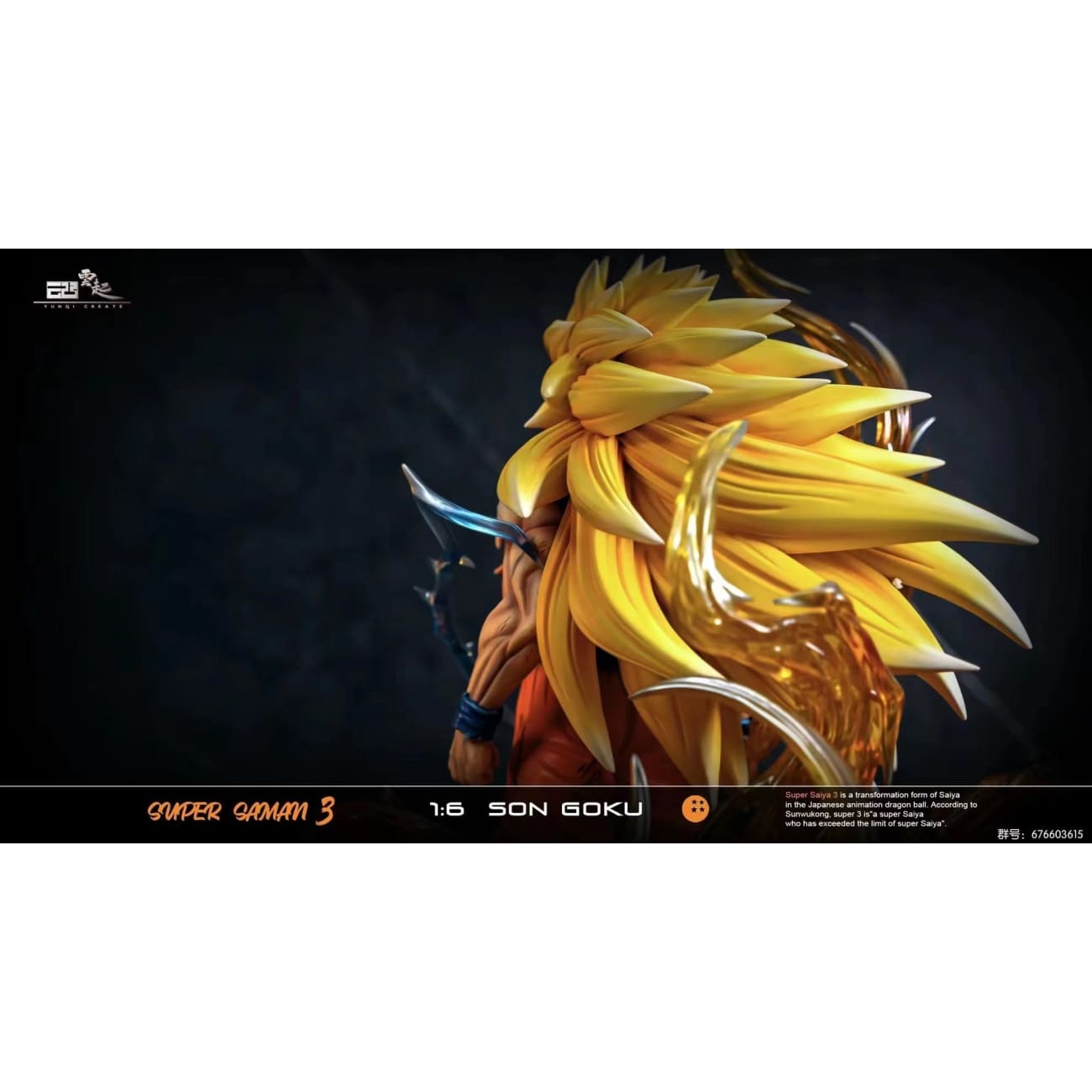 Yun Qi Create Studio - Son Goku Super Saiyan 3