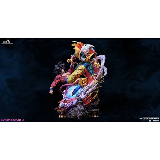 Yun Qi Create Studio - Super Saiyan 4 Son Goku vs Baby