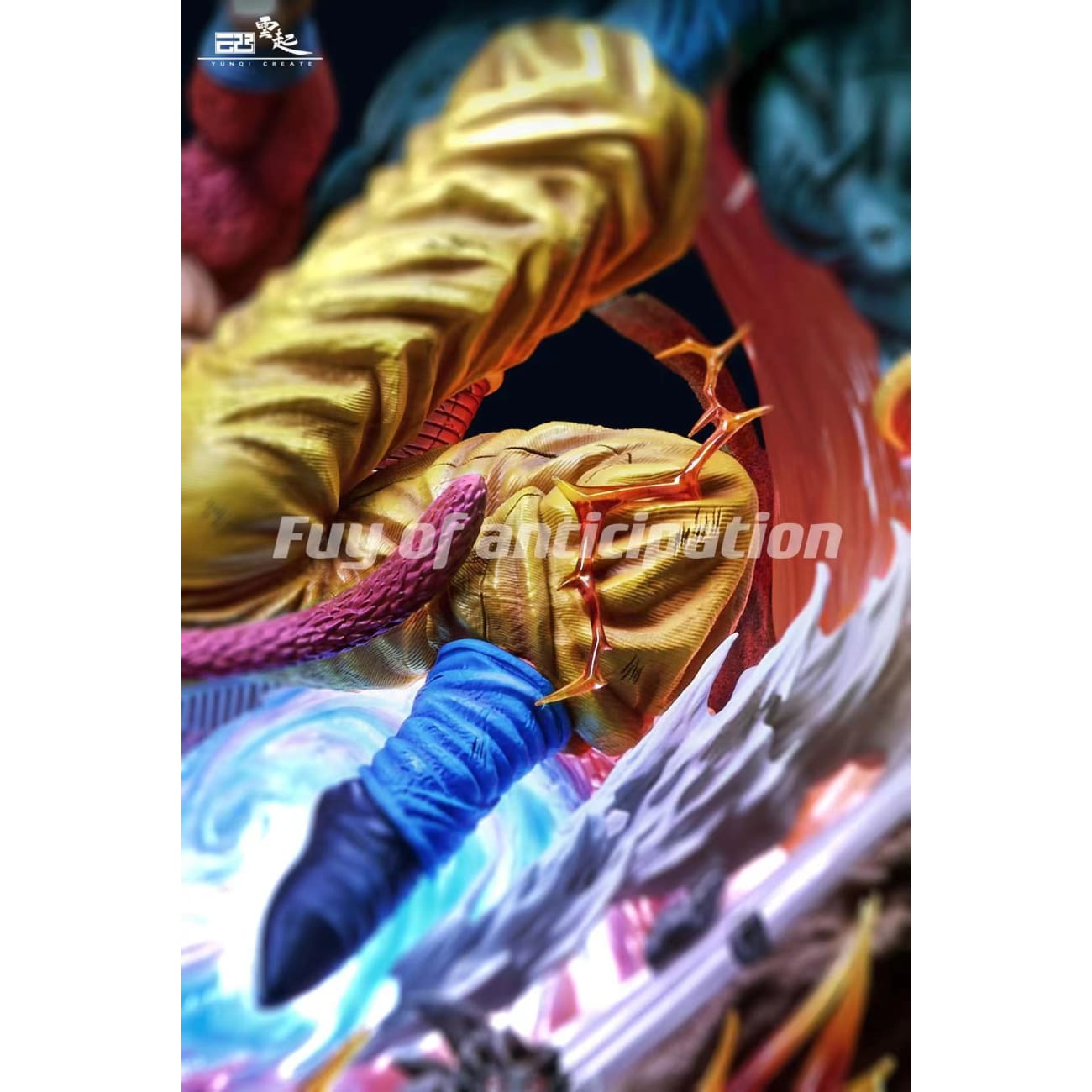 Yun Qi Create Studio - Super Saiyan 4 Son Goku vs Baby