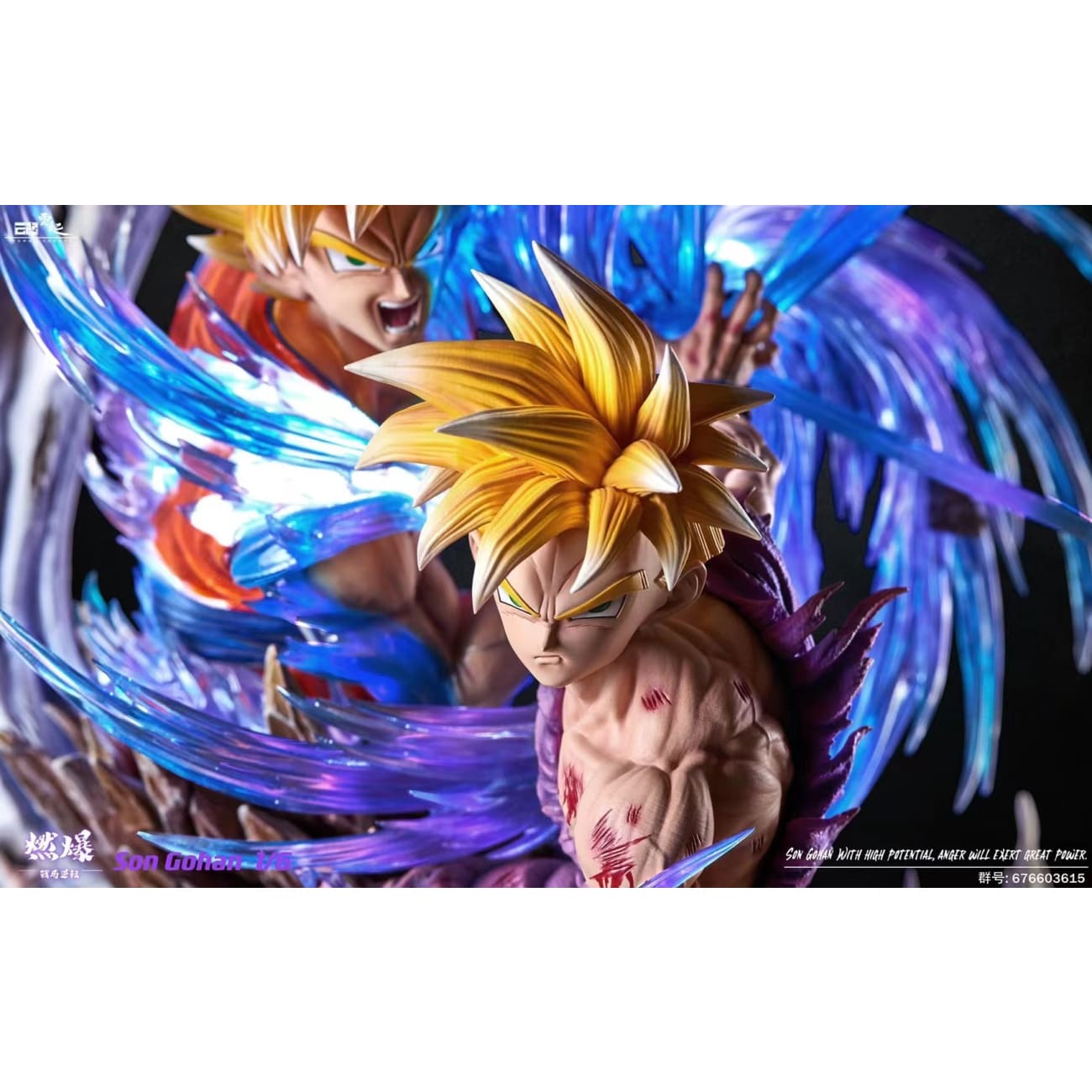 YunQi Studio - Son Goku & Son Gohan Oyako Kamehameha