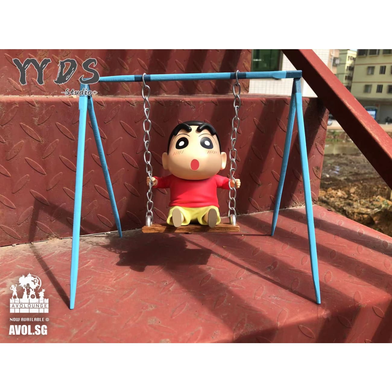 YYDS Studio - Crayon Shin Chan on Swing