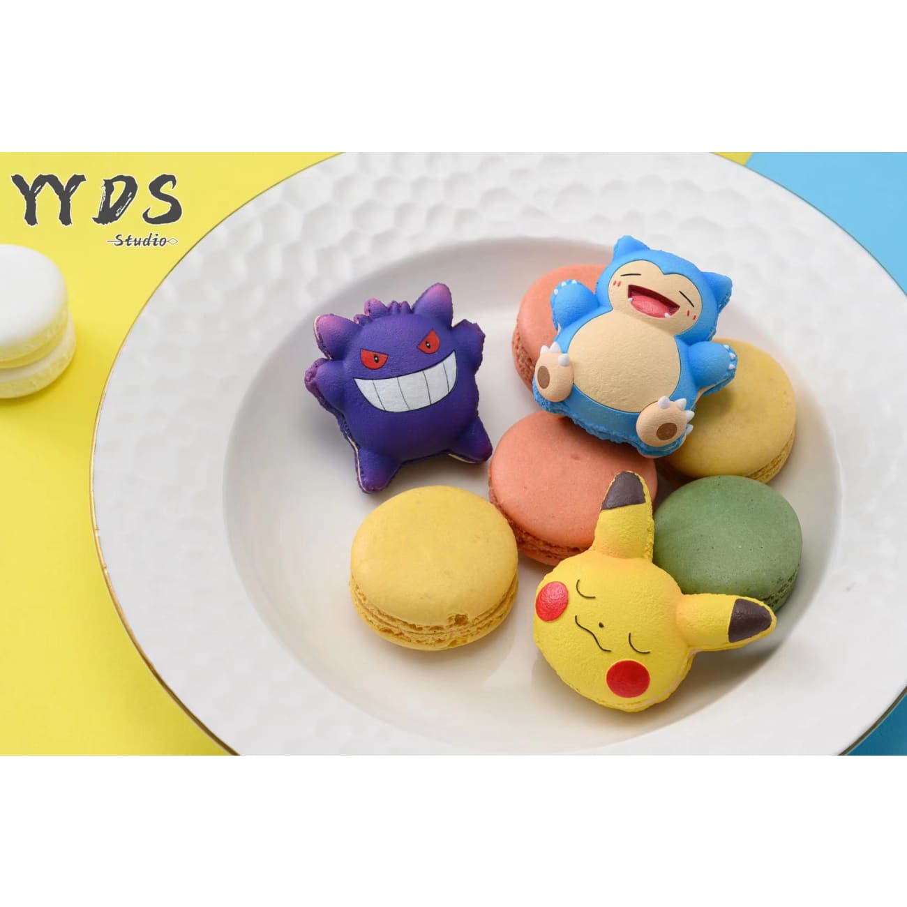 YYDS Studio - Macaron Snorlax, Gengar, Pikachu