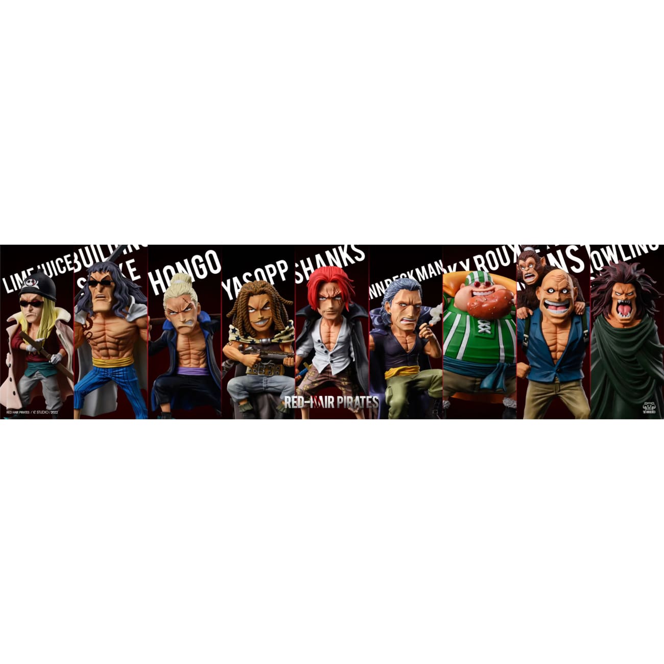 YZ Studio - All members of Red Hair Pirates [2 Variants]