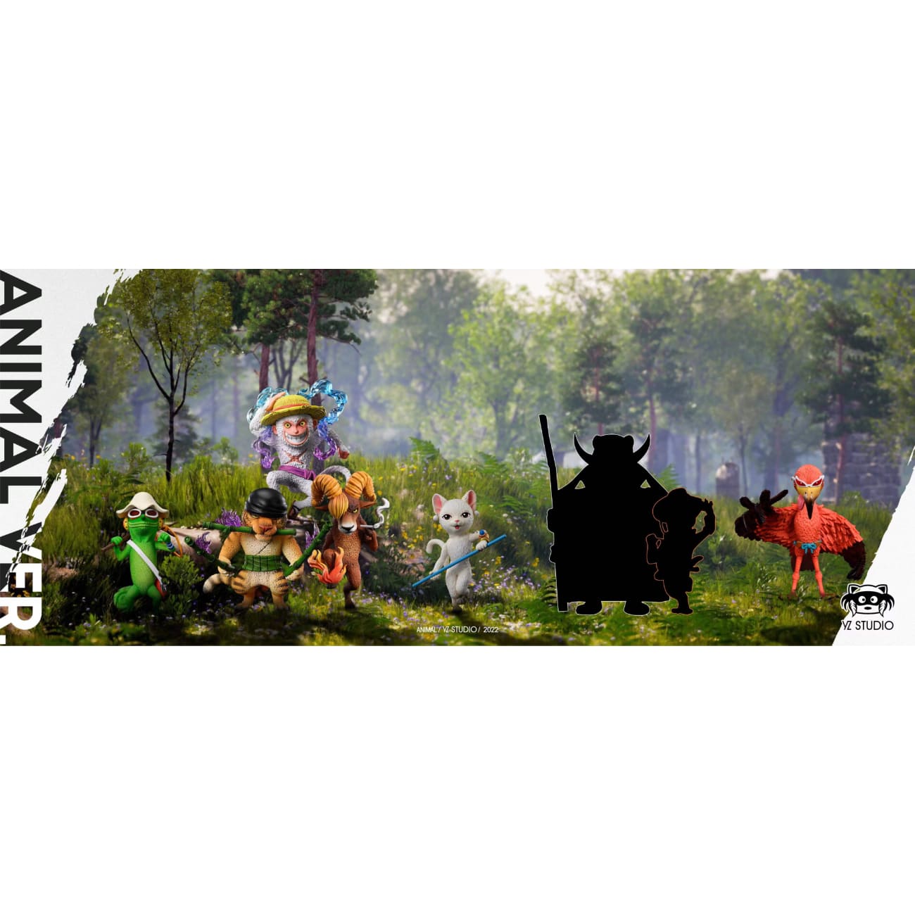 Yz Studio - Flamingos Cosplay Donquixote Doflamingo 