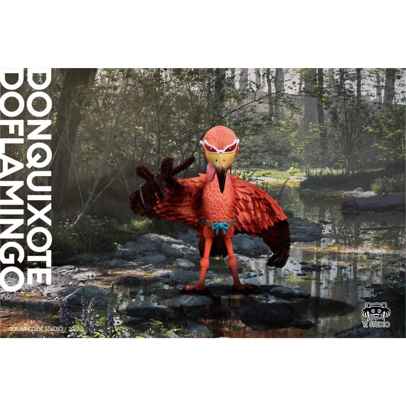 Yz Studio - Flamingos Cosplay Donquixote Doflamingo 