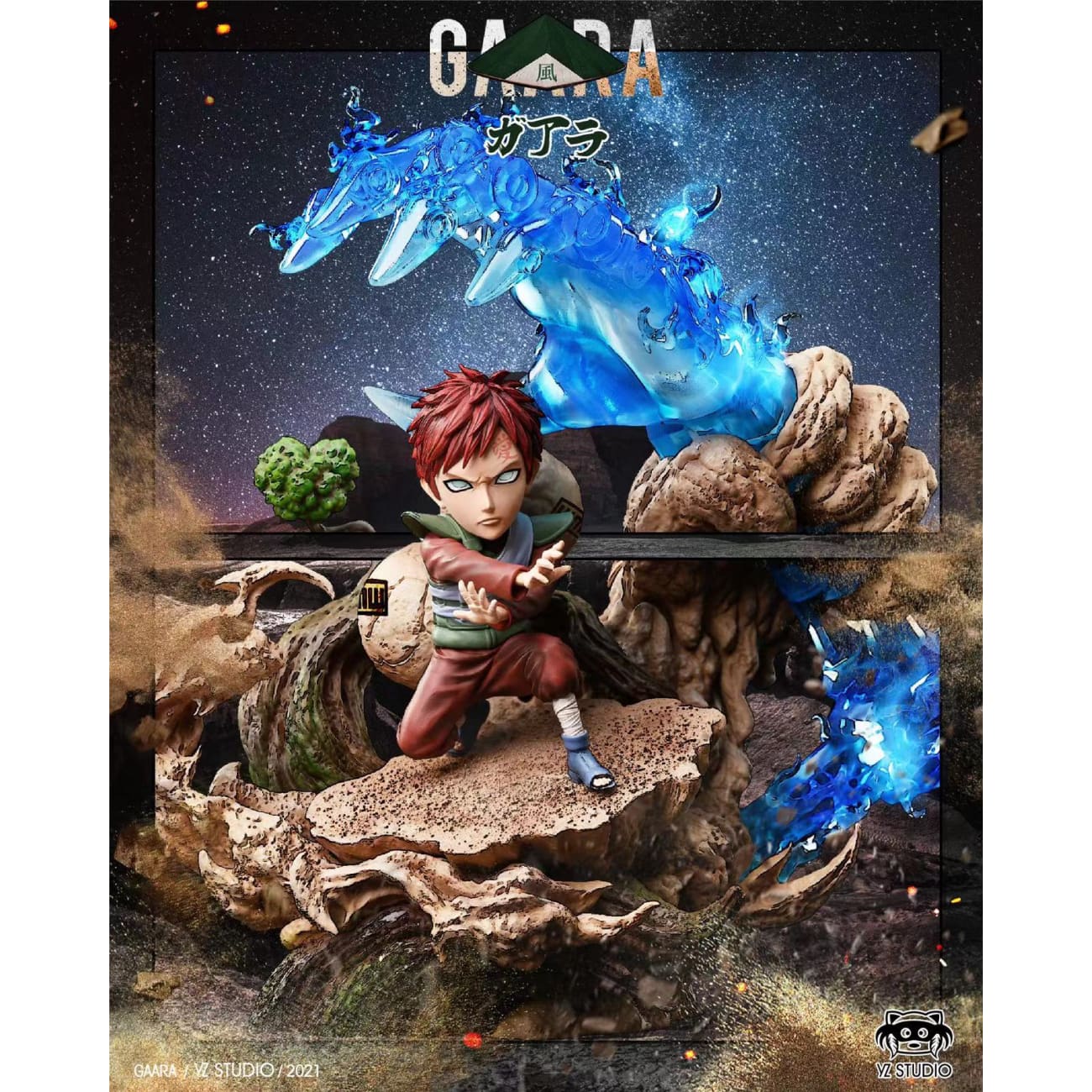 YZ Studio - Gaara and Monstrous Sand Arm