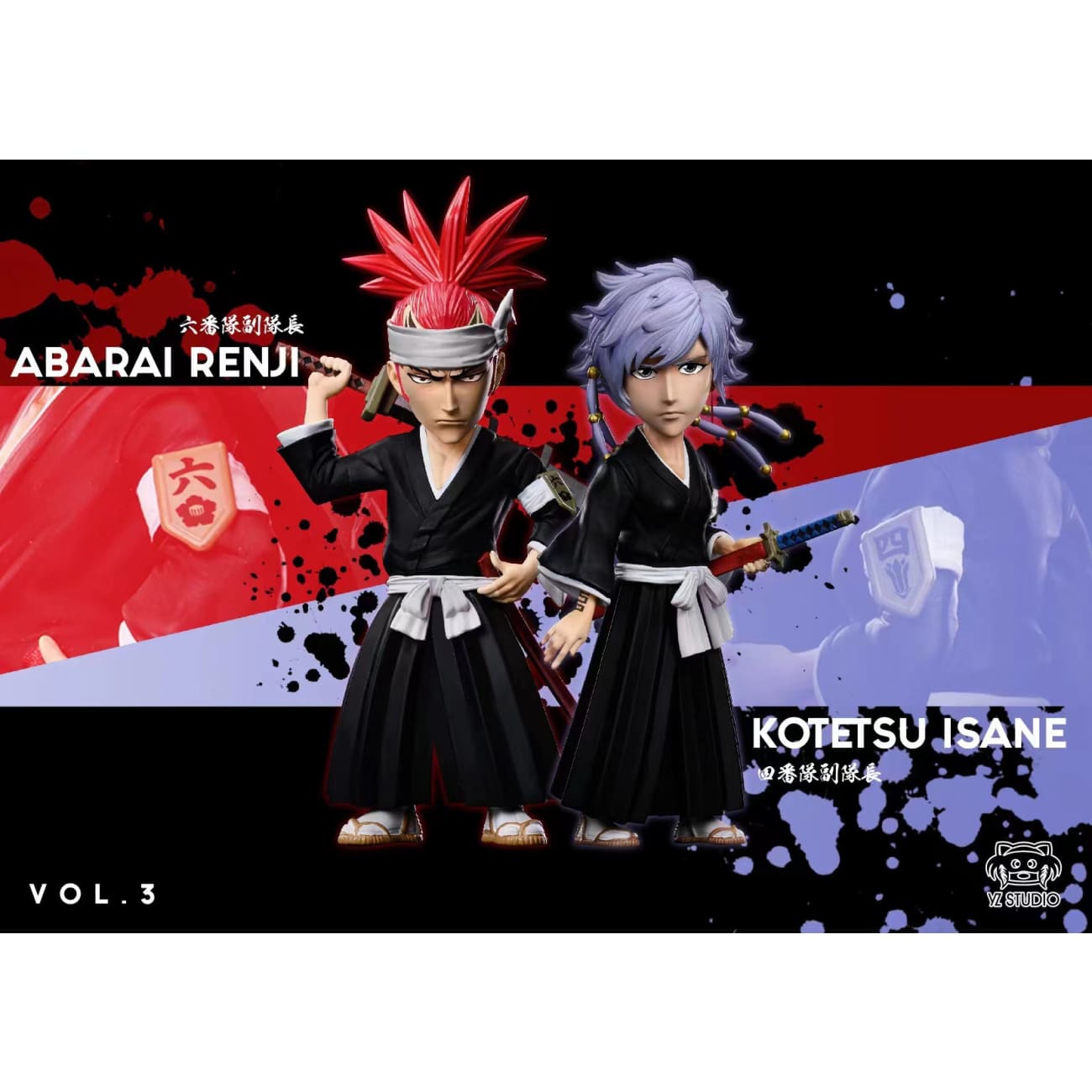 YZ Studio - Isane Kotetsu & Renji Abarai