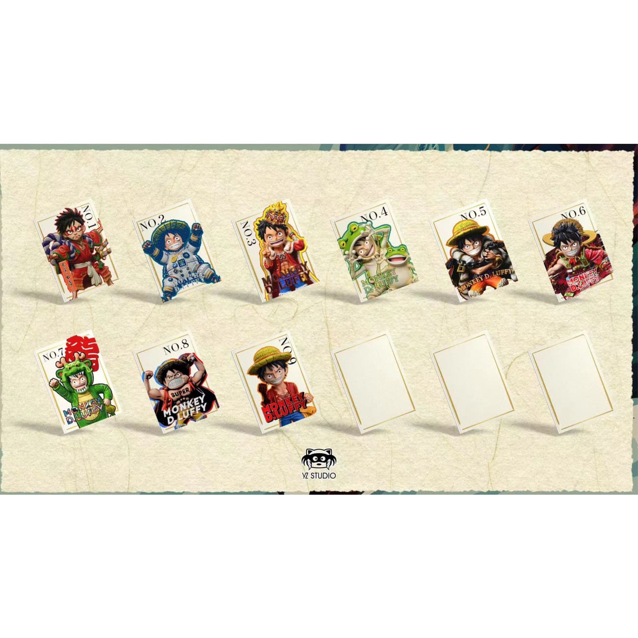 YZ Studio - Jump 50th Anniversary Monkey D. Luffy [2 Variants]