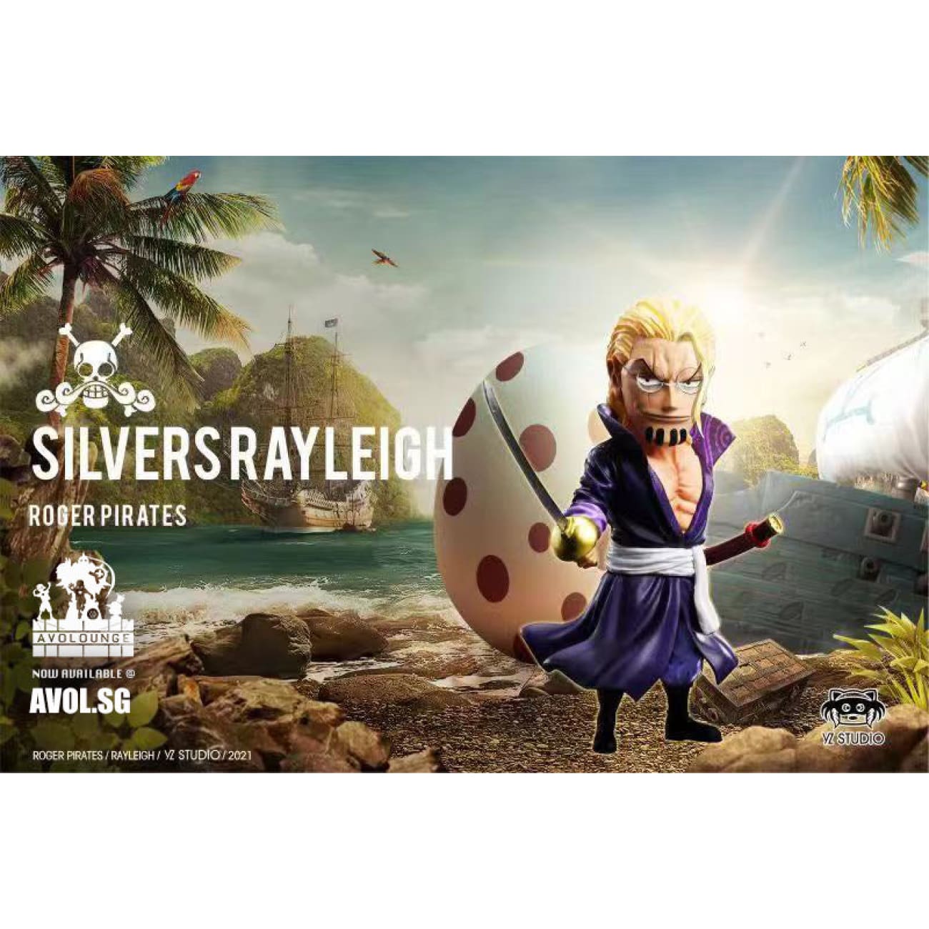 YZ Studio - Roger Pirates Jabba / Rayleigh [3 variants]