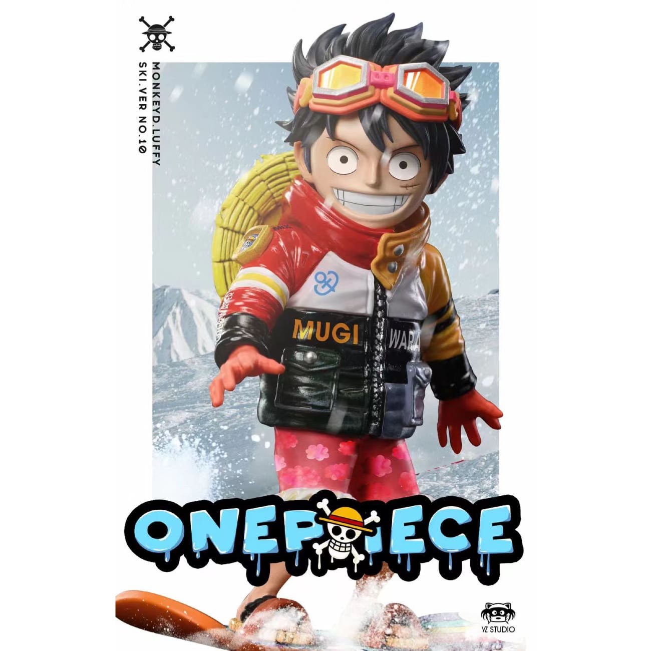 YZ Studio - Skiing Monkey D. Luffy