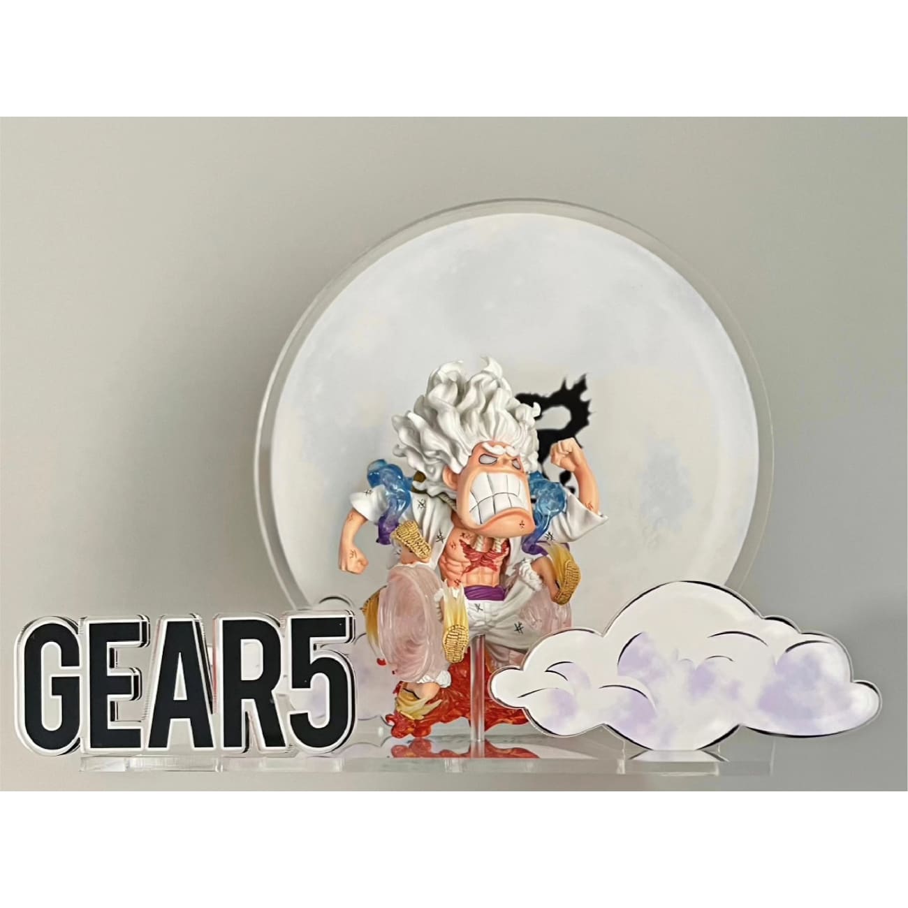 Yz Studio - Sun God Nika Luffy Gear 5 Acrylic Scene Base Only