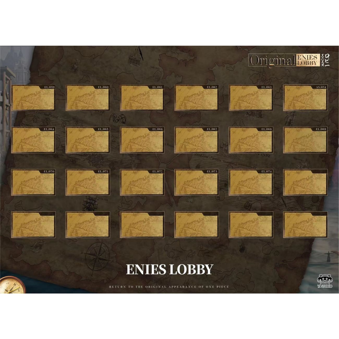 YZ Studio - Usopp / Crying Nico Robin