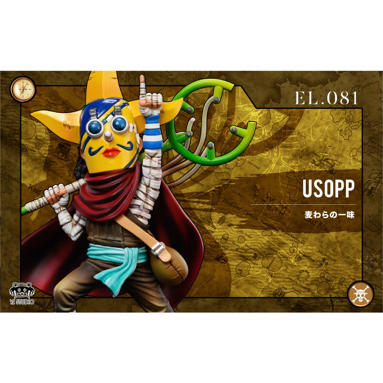 YZ Studio - Usopp / Crying Nico Robin