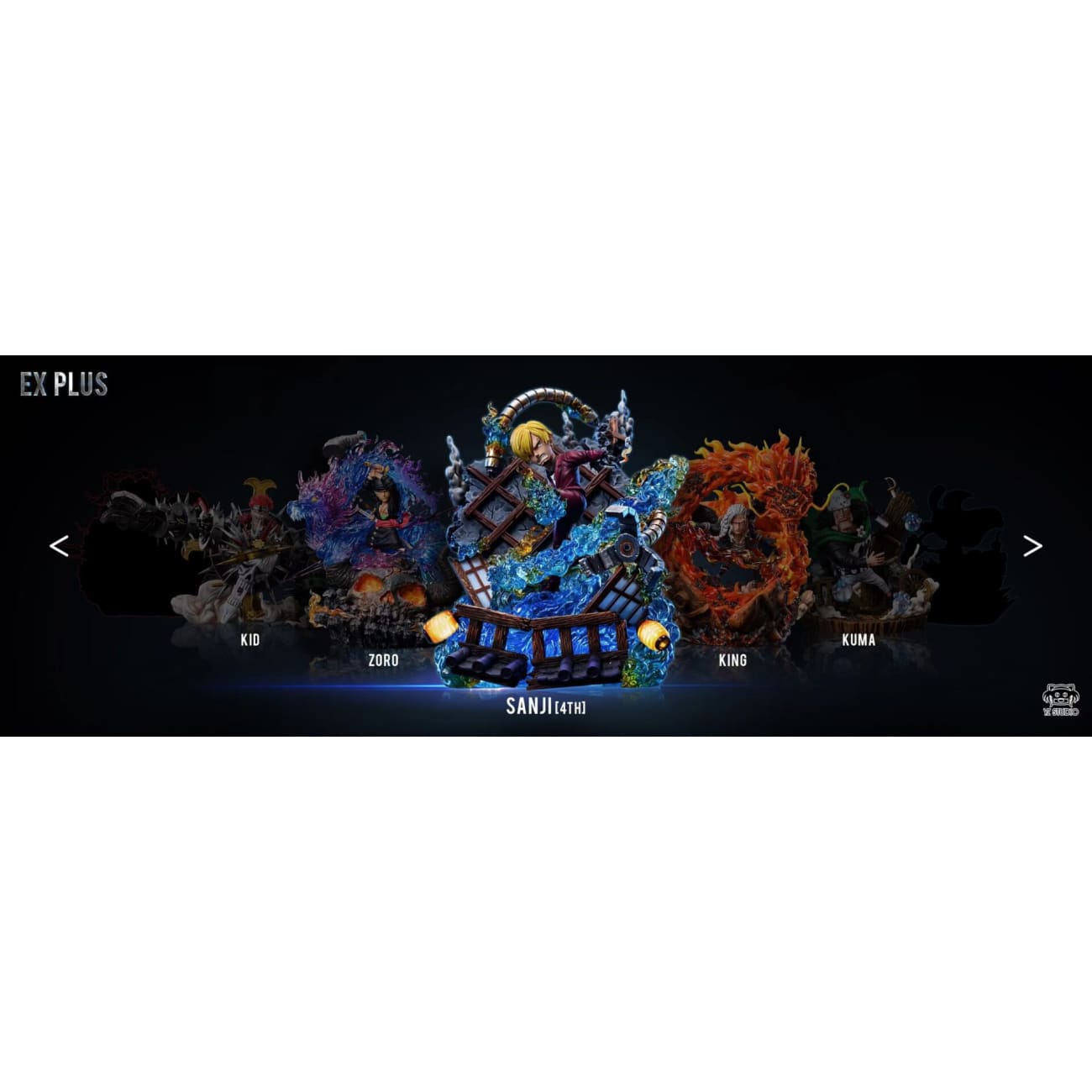 YZ Studio - Vinsmoke Sanji Blue Flames