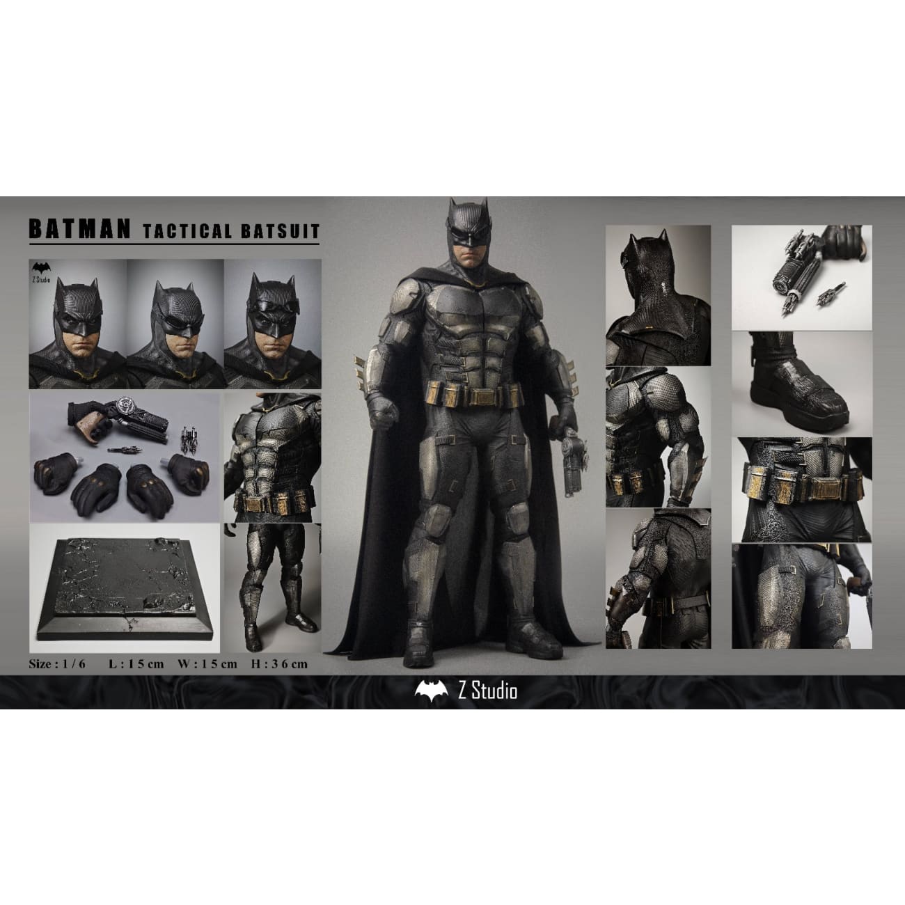 Z Studio - Batman Trilogy III JL Tactical Chinese Armor [2 Variants]