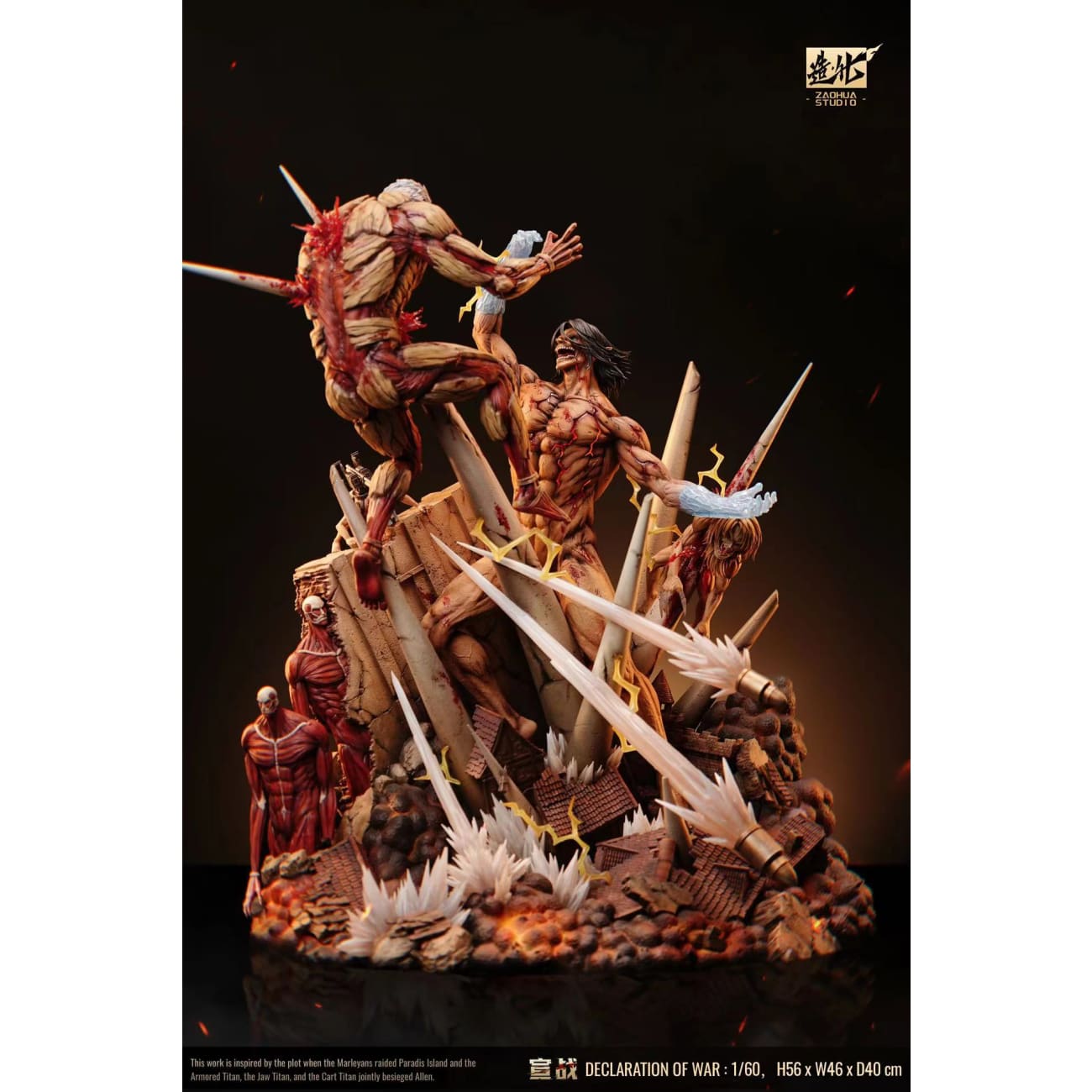 ZaoHua Studio - Declaration of War Eren Yeager vs Reiner Braun [2 Variants]