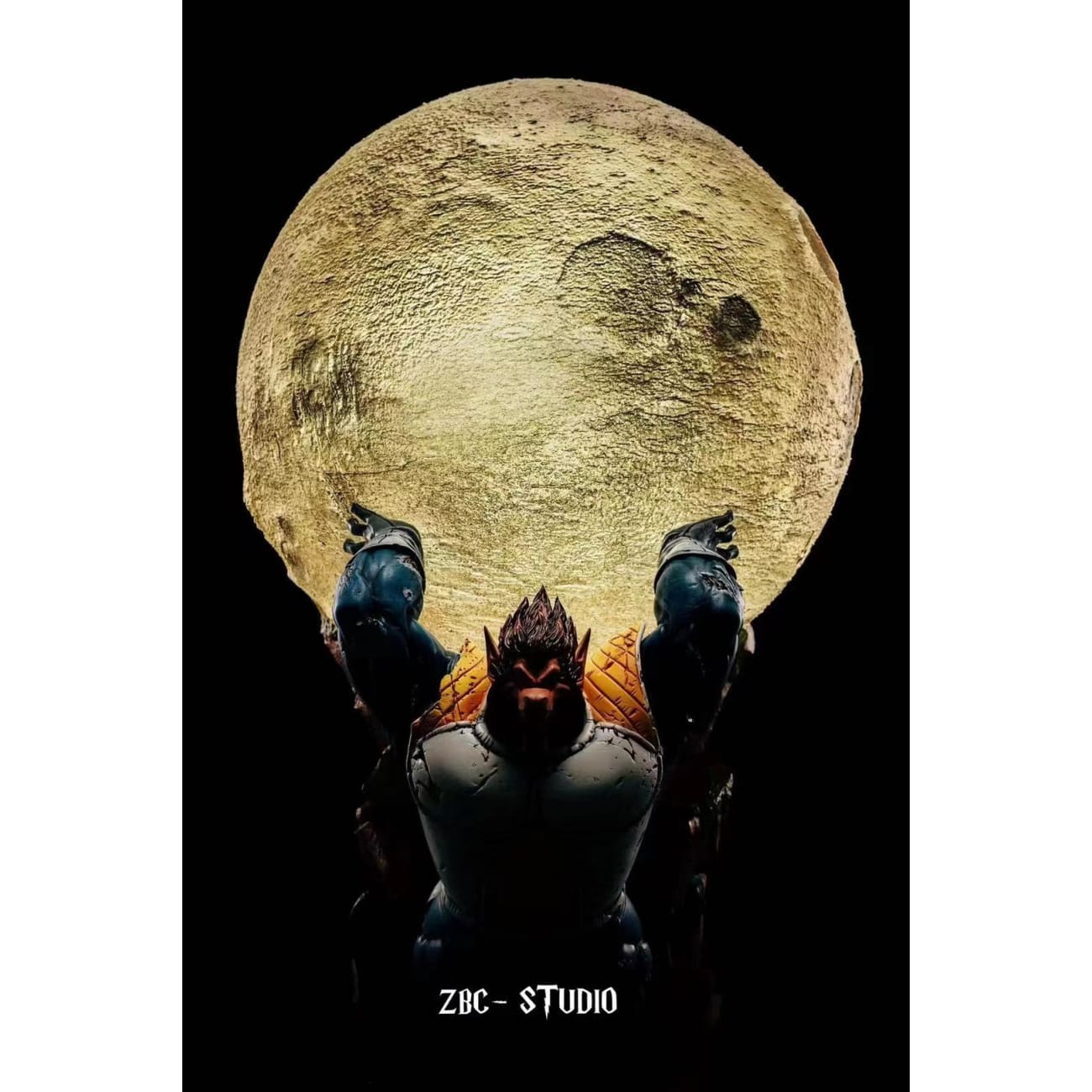 ZBC Studio - Giant Ape Vegeta Moon Smash