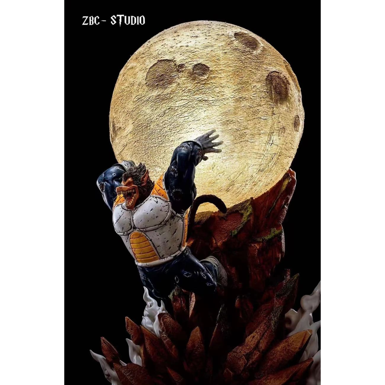 ZBC Studio - Giant Ape Vegeta Moon Smash