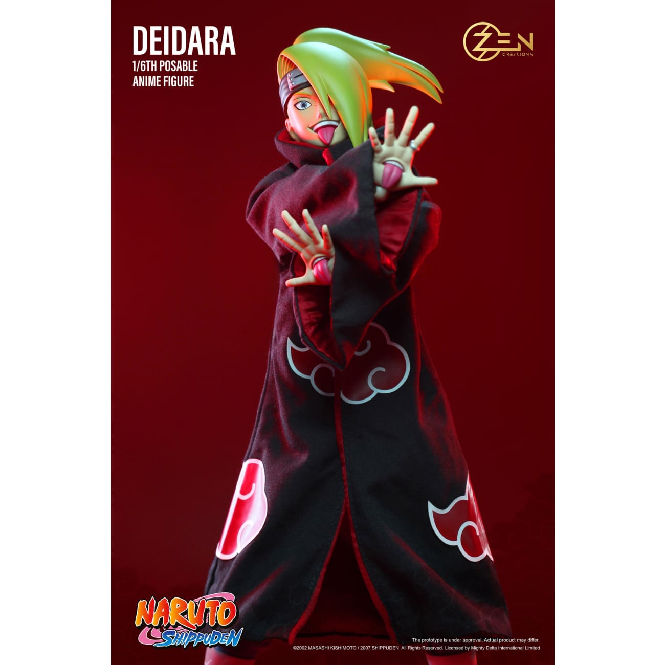 Zen Creations - Posable Anime Figure Deidara [2 Variants]