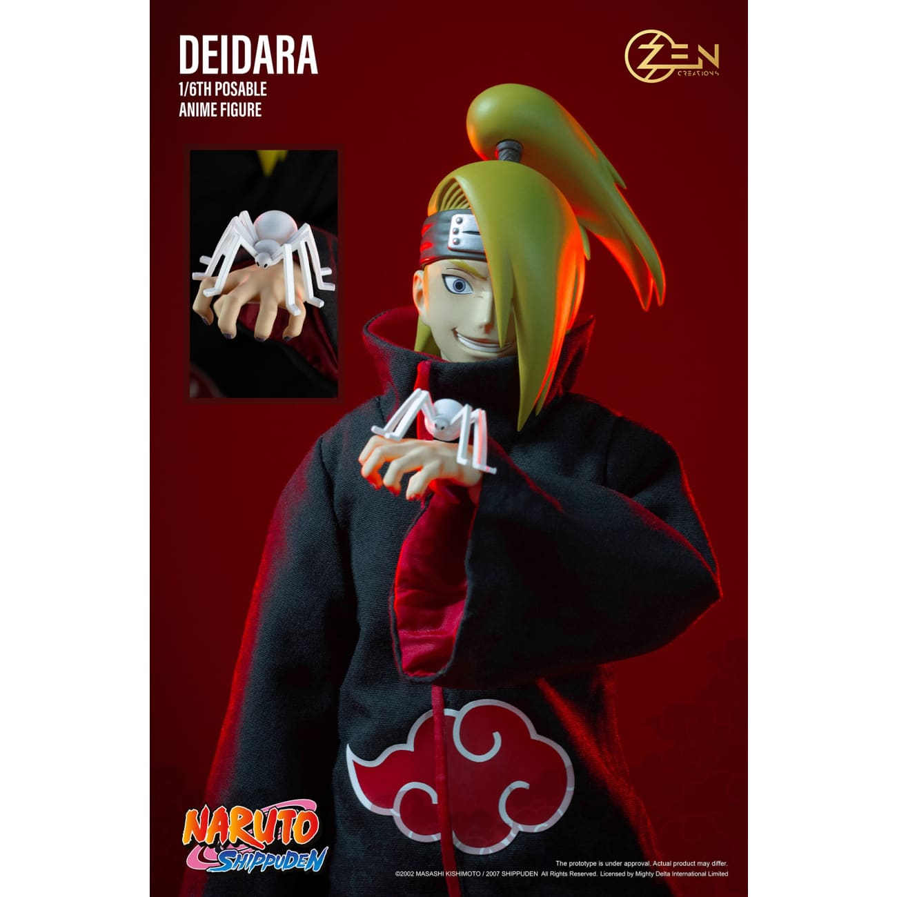 Zen Creations - Posable Anime Figure Deidara [2 Variants]
