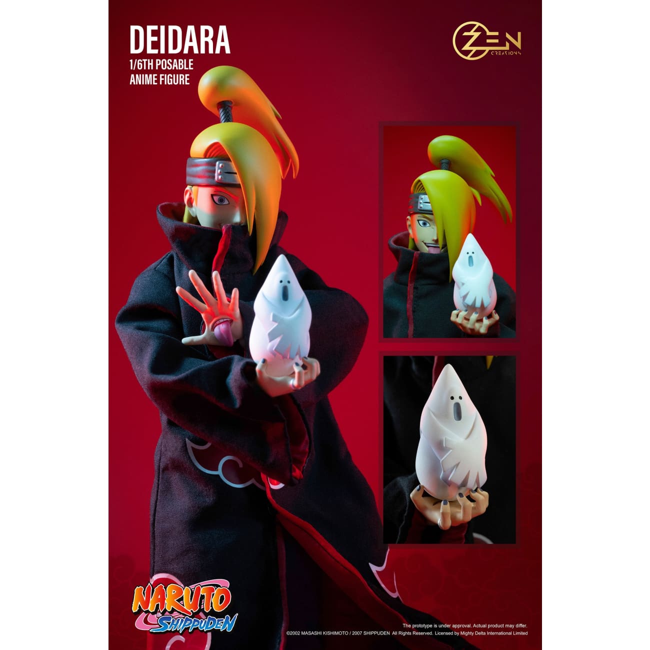 Zen Creations - Posable Anime Figure Deidara [2 Variants]