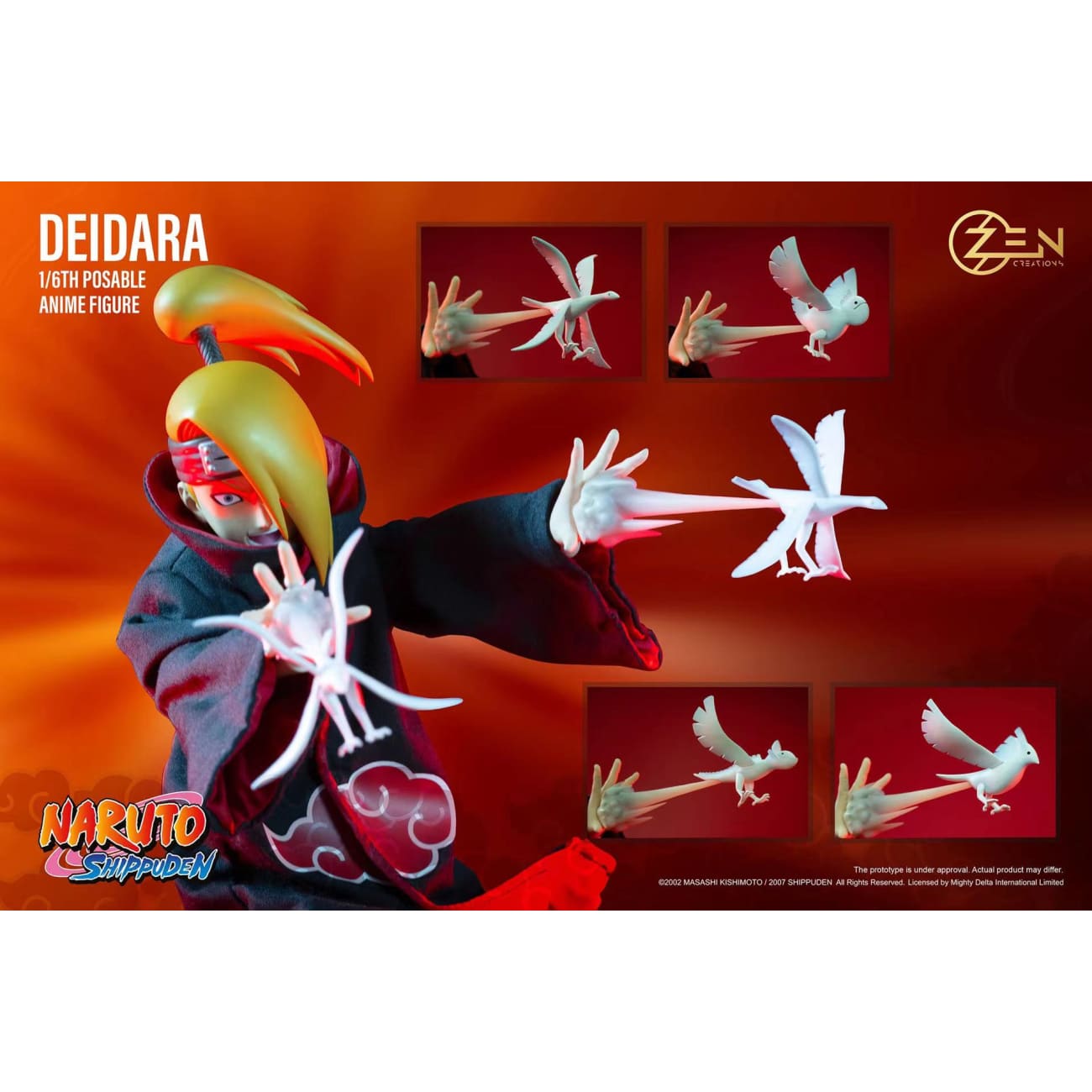Zen Creations - Posable Anime Figure Deidara [2 Variants]