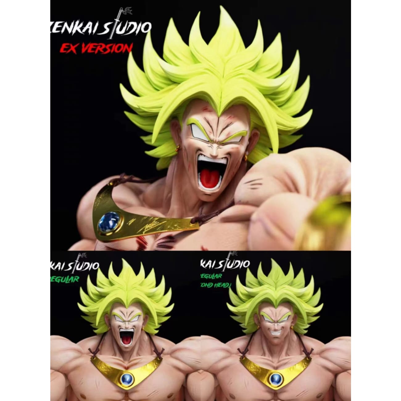 Zenkai Studio - Broly Bust [3 Variants]