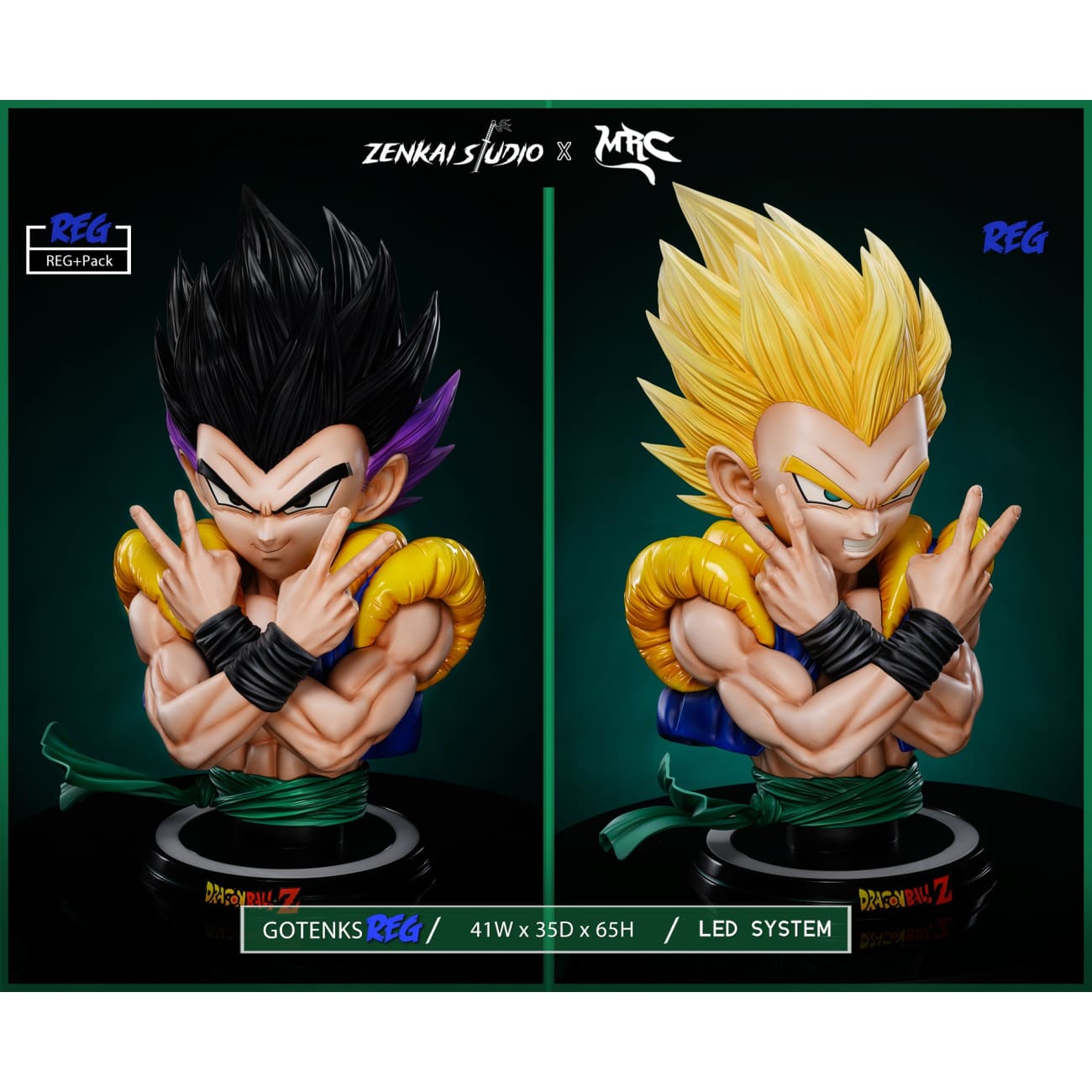 Zenkai Studio x MRC Studio - Gotenks Bust [4 Variants]