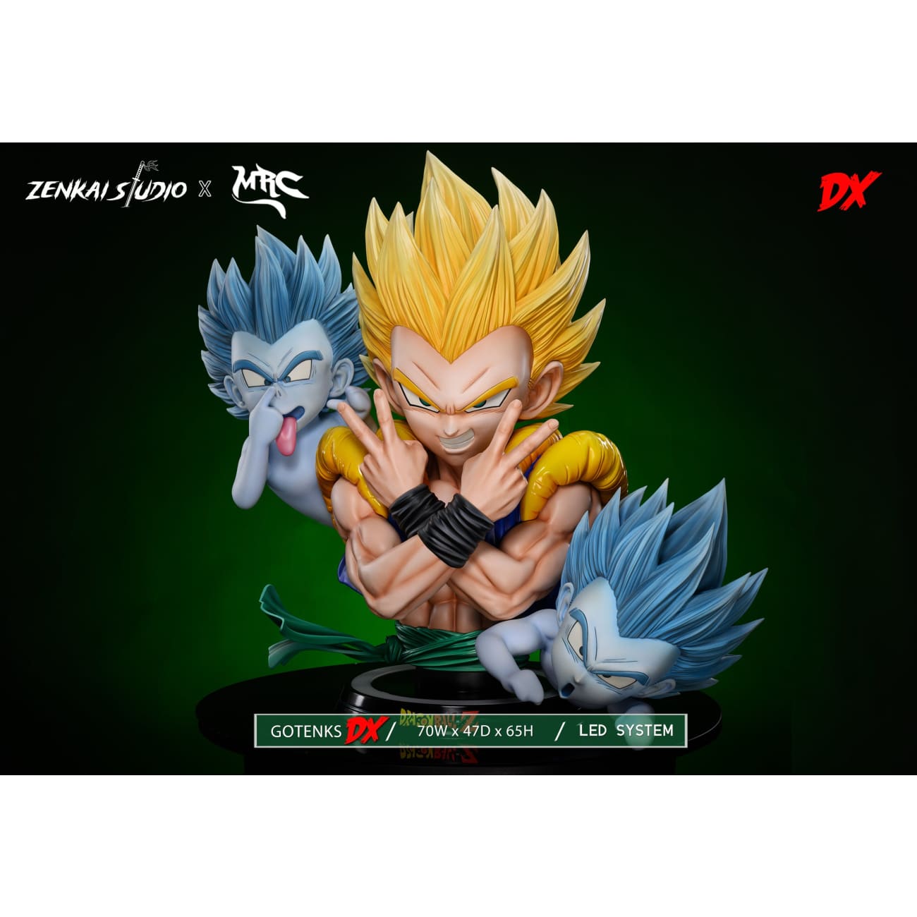 Zenkai Studio x MRC Studio - Gotenks Bust [4 Variants]