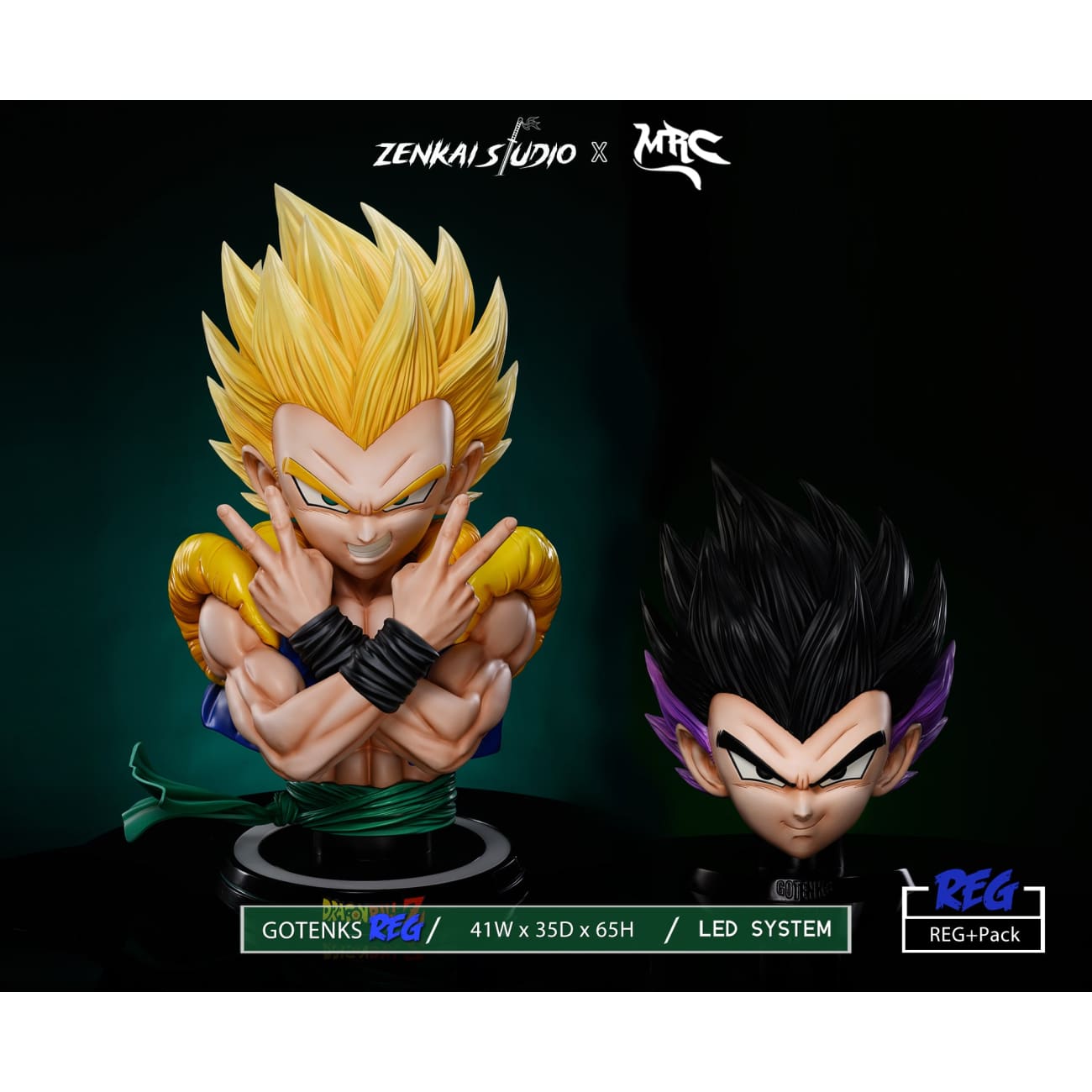 Zenkai Studio x MRC Studio - Gotenks Bust [4 Variants]
