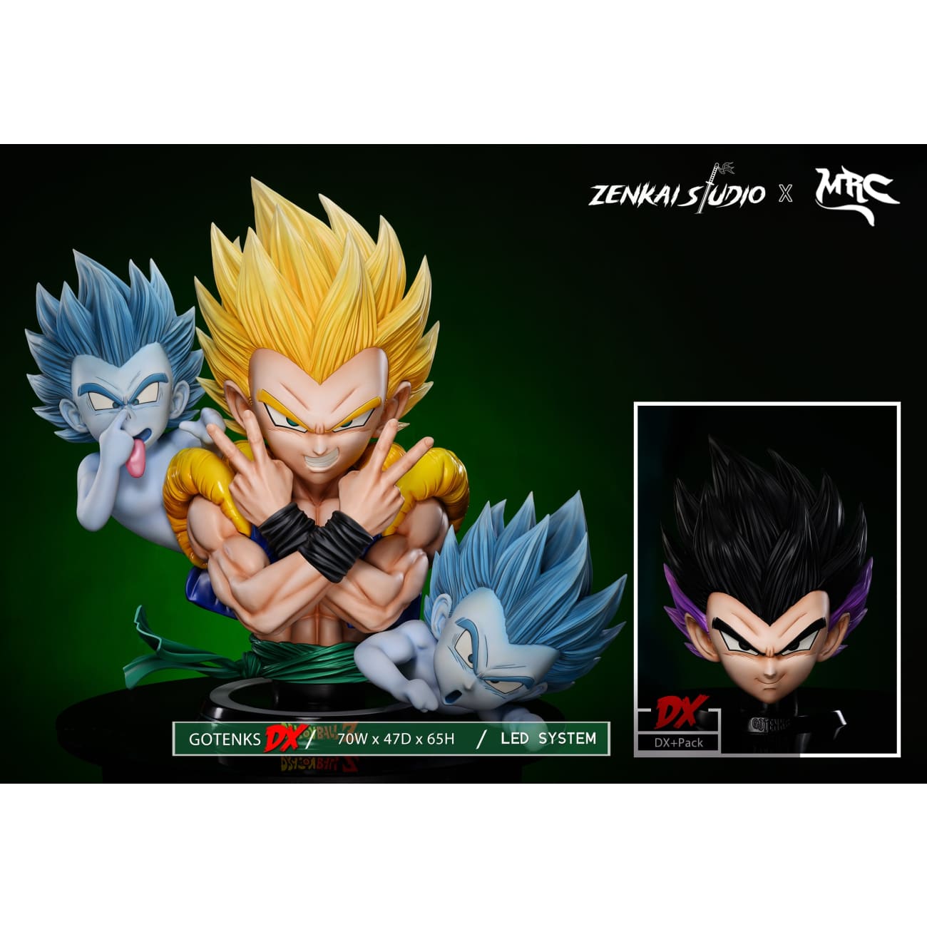 Zenkai Studio x MRC Studio - Gotenks Bust [4 Variants]