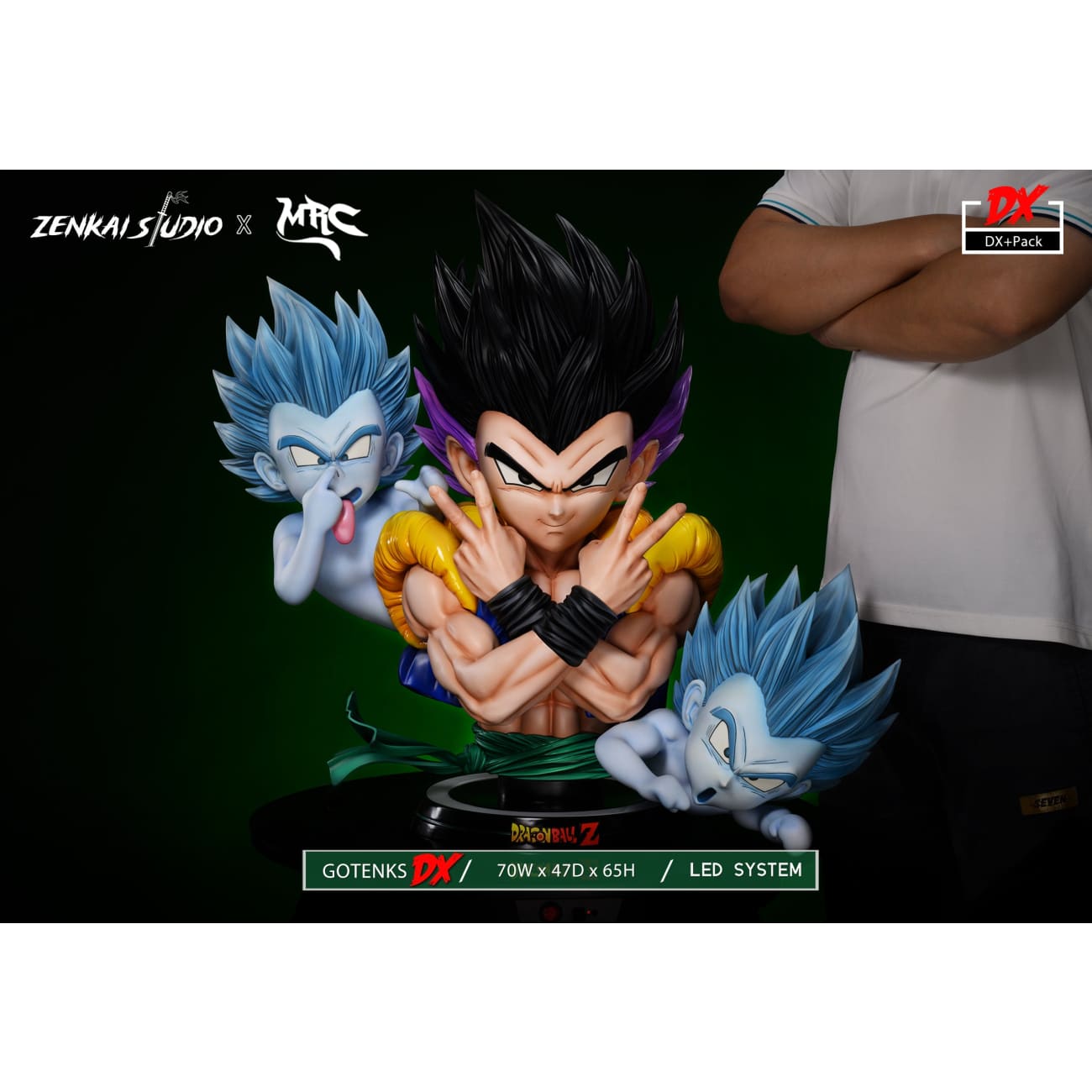 Zenkai Studio x MRC Studio - Gotenks Bust [4 Variants]