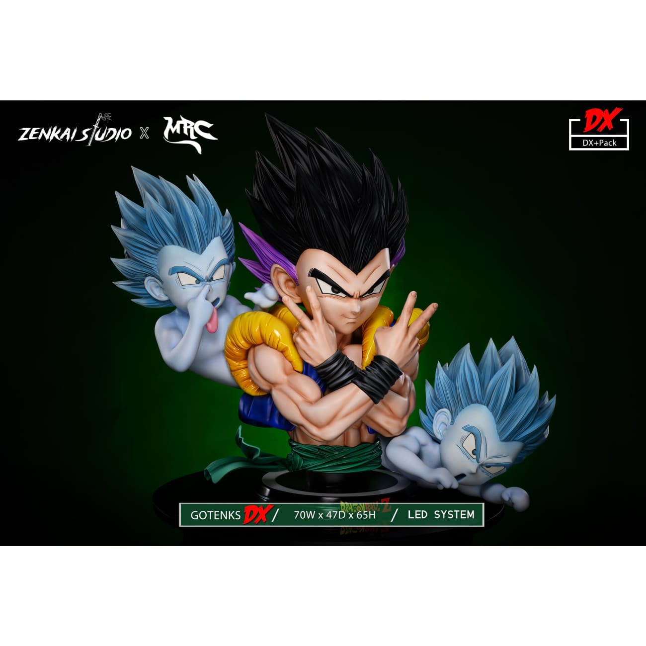 Zenkai Studio x MRC Studio - Gotenks Bust [4 Variants]