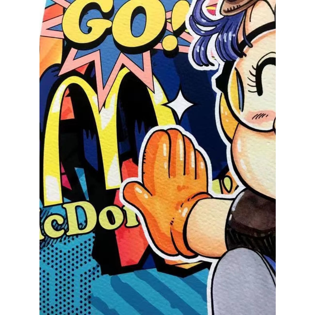 Zhao Wu Studio - Mcdonald Arale Poster Frame