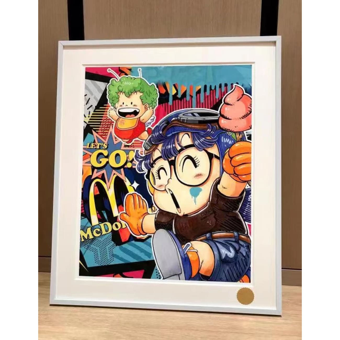  Zhao Wu Studio   - Mcdonald Arale Poster Frame