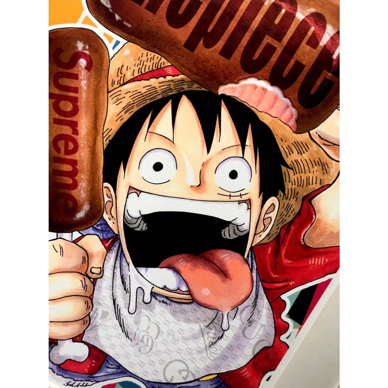 Zhao Wu Studio - Supreme Luffy Poster Frame