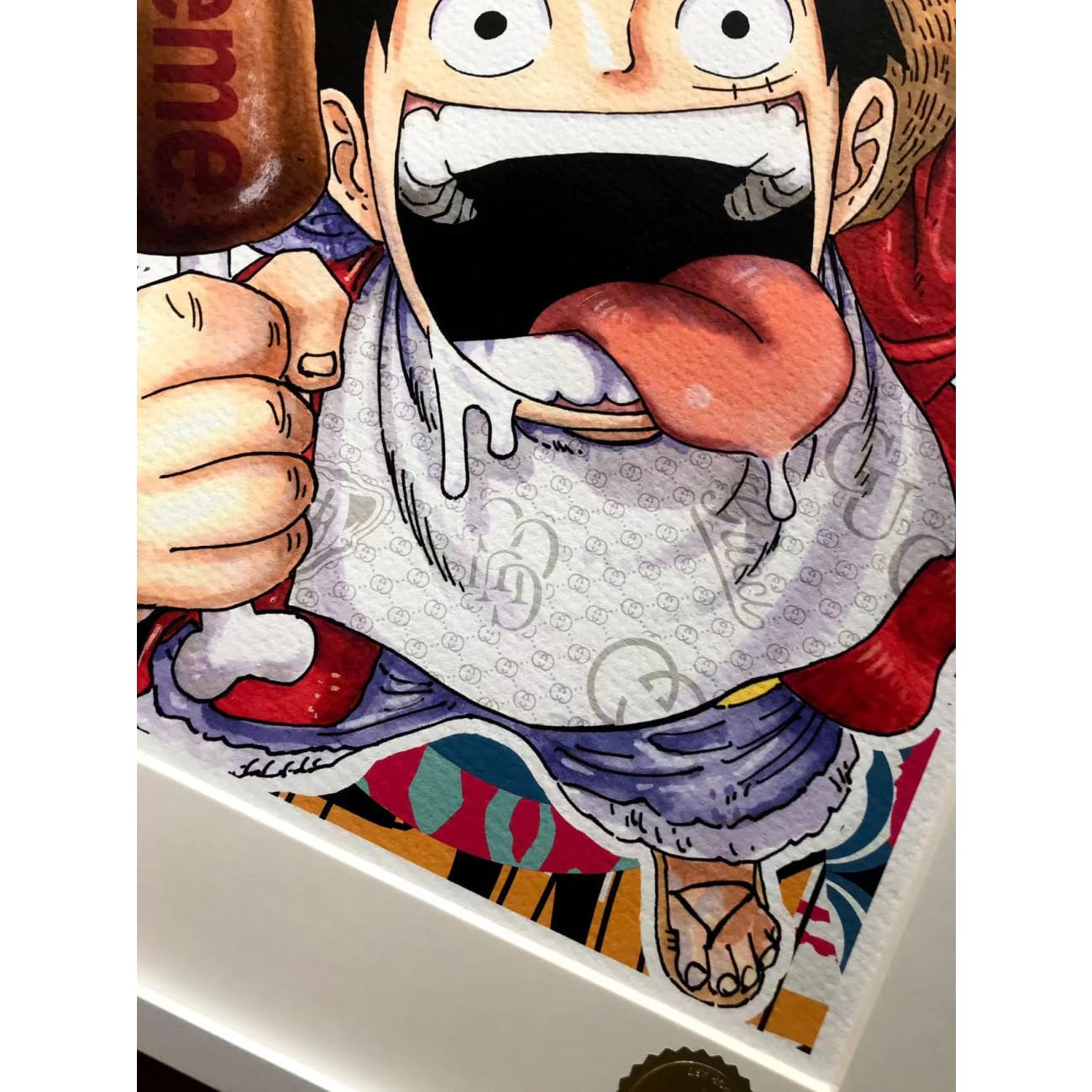 Zhao Wu Studio - Supreme Luffy Poster Frame