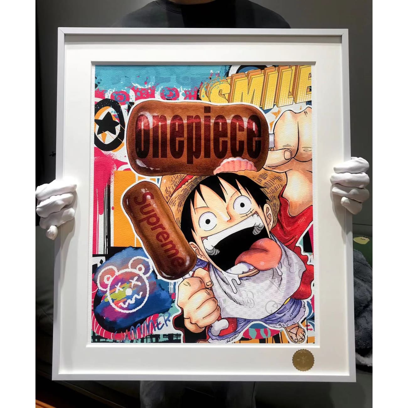 Zhao Wu Studio - Supreme Luffy Poster Frame